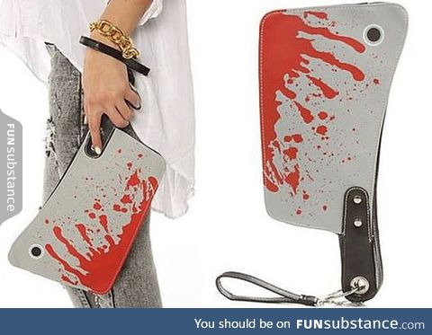 Quite the bloody purse