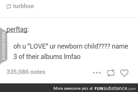 I didn't know babies could make albums