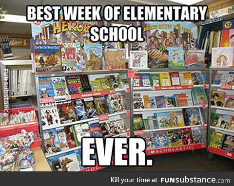 The scholastic book fair