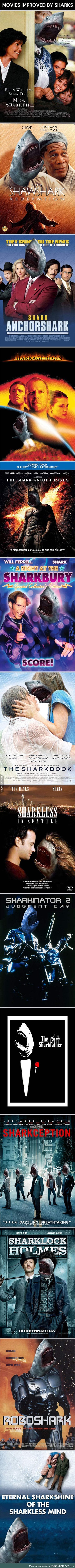 Movies get better when you add sharks