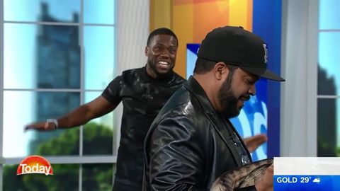 Kevin Hart really doesn't like snakes