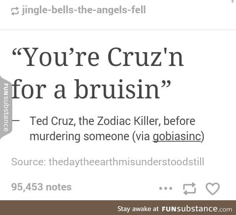 Is Ted Cruz even a thing anymore