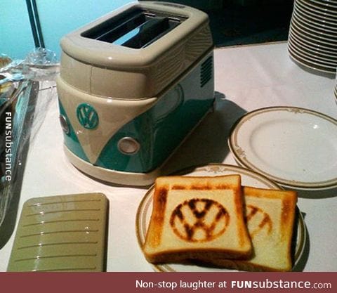 VW van toaster