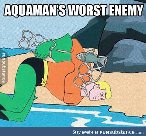 The easiest way to defeat aquaman