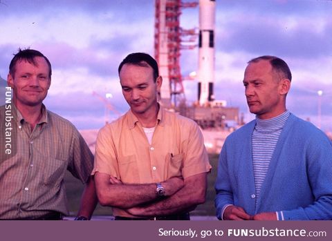 The Crew of Apollo 13, before their flight