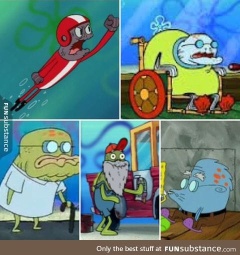 The evolution of Old Man Jenkins