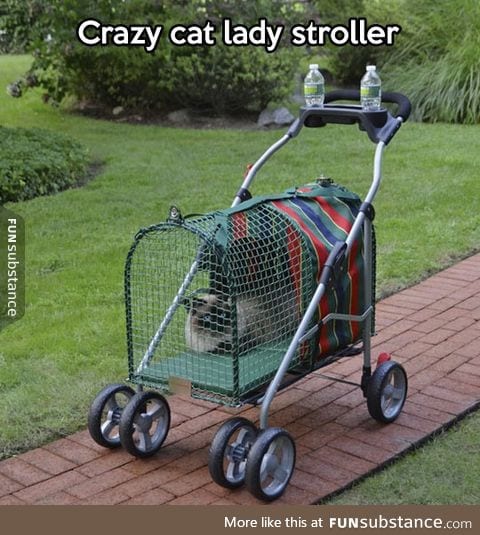 Stroller for cat people