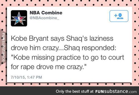 Kobe and shaq