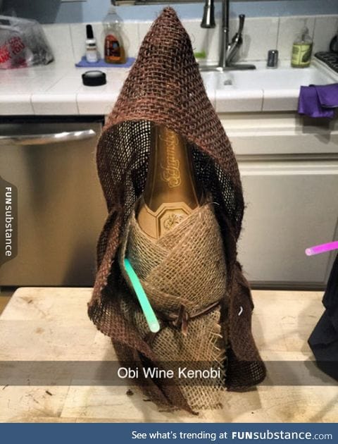 The cork is strong with this one