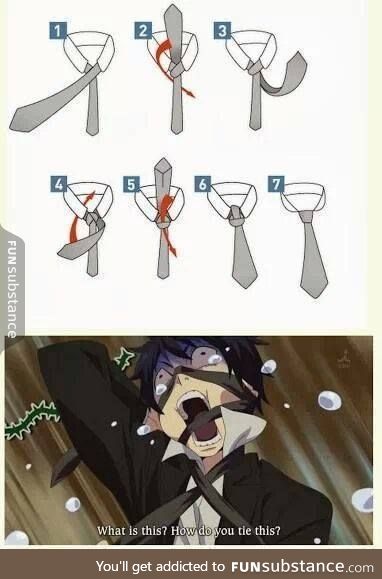 Tying ties is easy