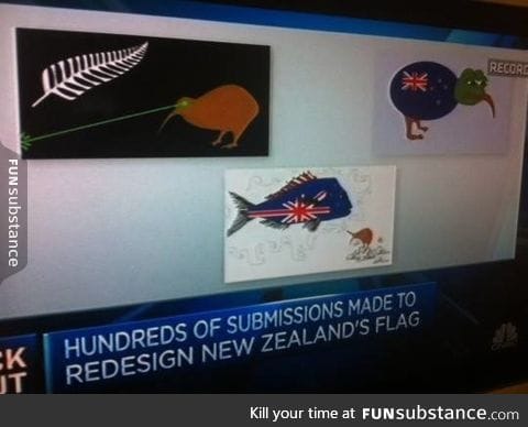 New New Zealand flag