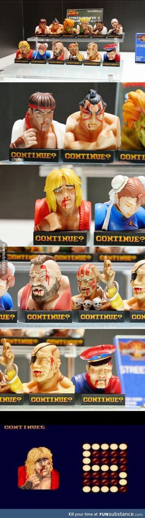 Cool Street Fighter figures