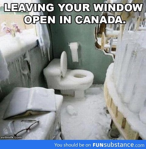 Today's weather in Canada