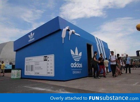 Adidas' Store in Amsterdam