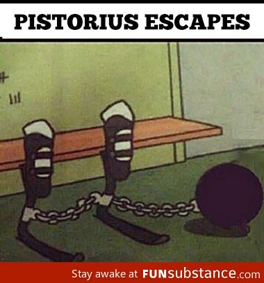 Pistorius escapes