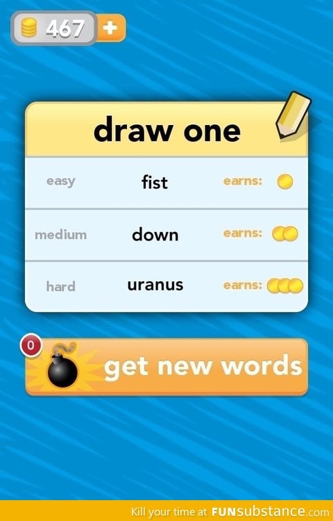 Draw something has a weird sense of humor