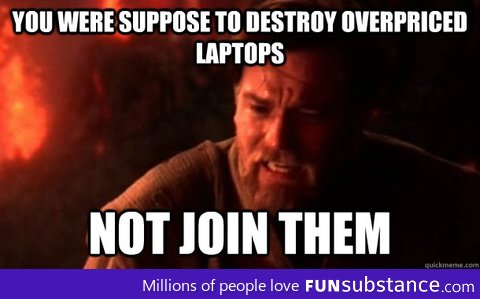 In response to Google's announcement of a $1300 laptop