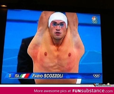 Fabio Scozzoli is secretly a stingray