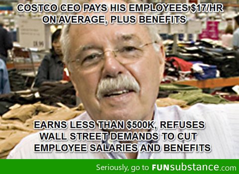 Good Guy CEO of Costco