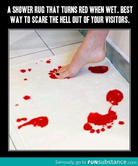 Brilliant Shower Rug