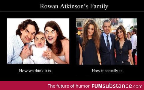 Rowan Atkinson's Family