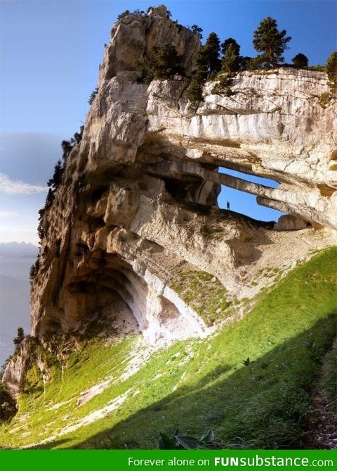 Chartreuse Arch in the French Alps