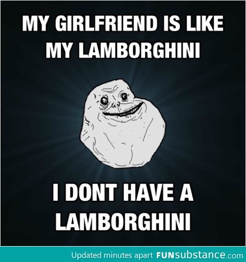 My girlfriend is like a Lamborghini