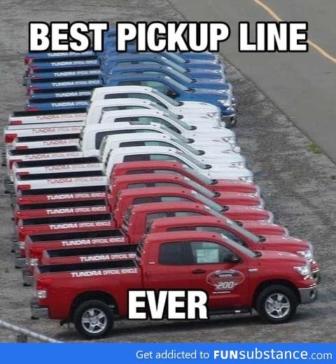 Best pickup line ever
