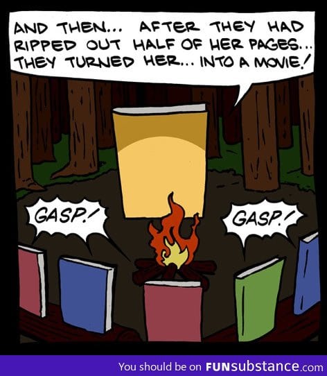 Horror stories told to books