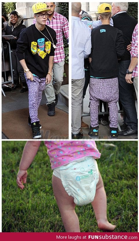 How I See Justin Bieber's Harem Pants