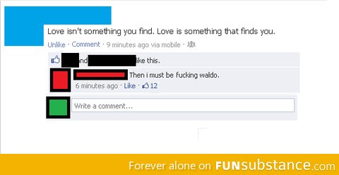 Finding love