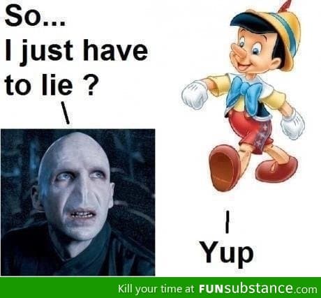 What Voldemort should do