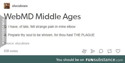 Webmd during the middle ages