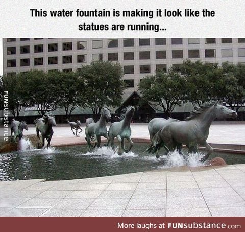 Epic water fountain