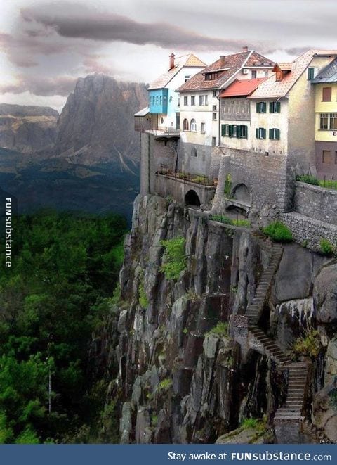 The houses of Ronda, Spain are incredible
