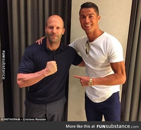 One of the best actors in the World with Jason Statham