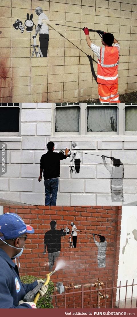 That Guy Who Removed The Graffiti of That Guy Who Removed The Graffiti of That Guy Who