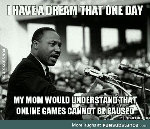 I have a dream.