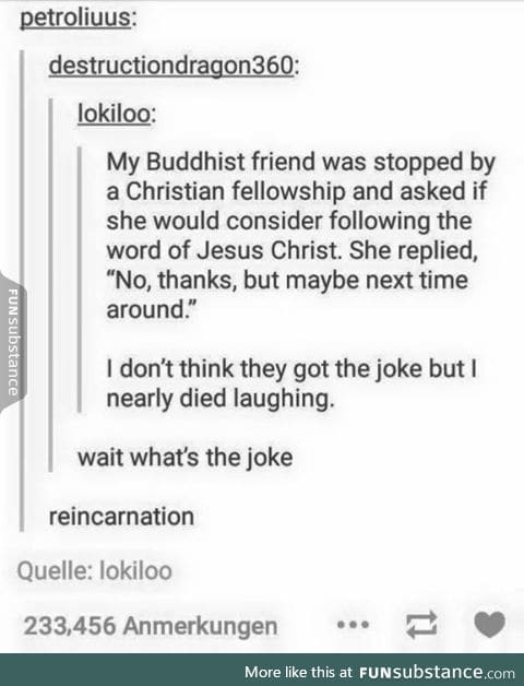 Example of a good religious joke