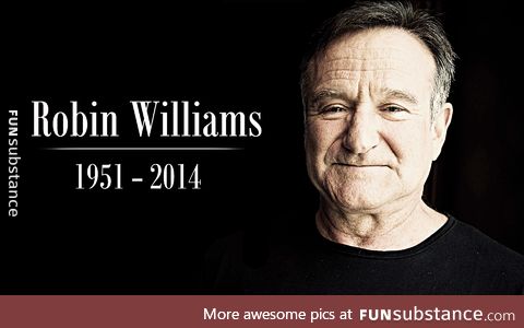 Today marks two years since we lost this man. Rest in peace Robin Williams.