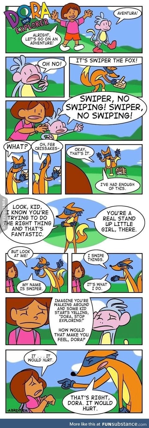 Swiper was always my favorite