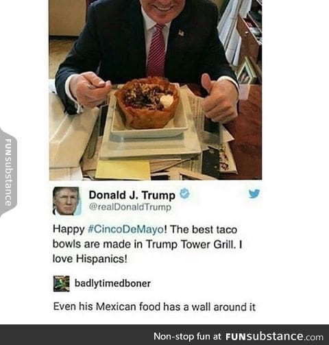 Trump's ""Mexican"" Food