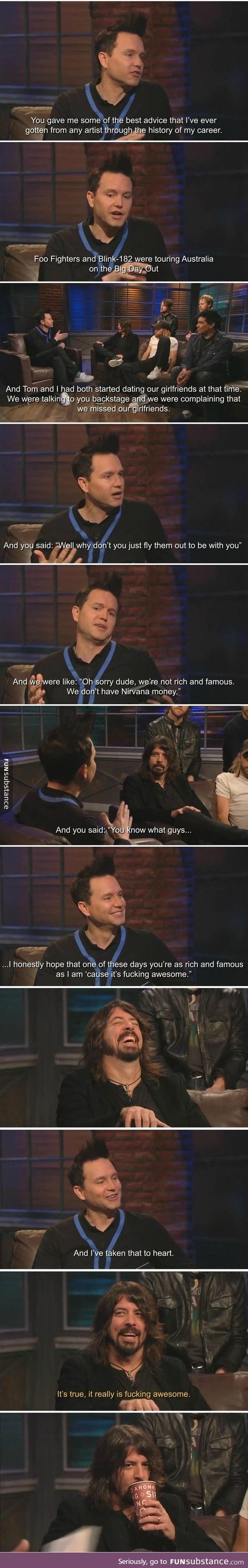 Life advice from Dave Grohl