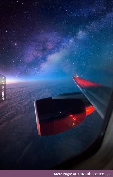 Always choose the window seat