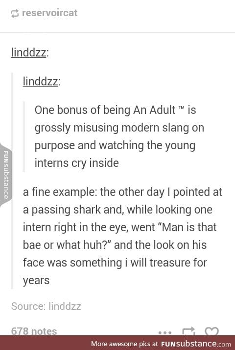 Adults are evil