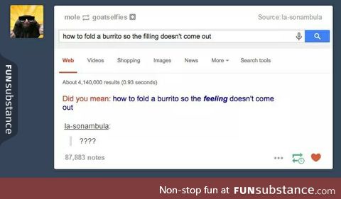 Burritos have feelings too