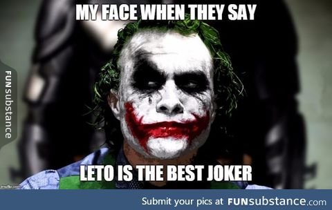 Have you seen this guy played the Joker?