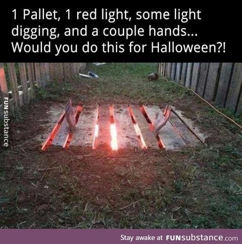 Halloween decoration idea