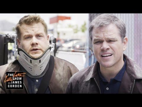 'Jason Bourne' Stunt Double with Matt Damon