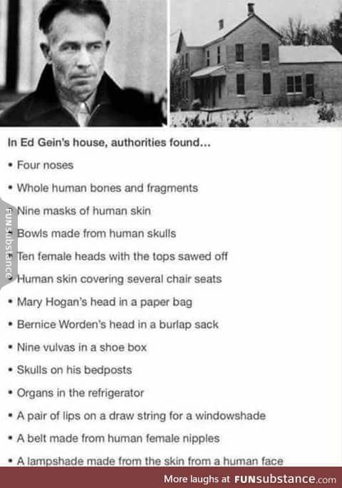 Arts and Crafts with Ed Gein